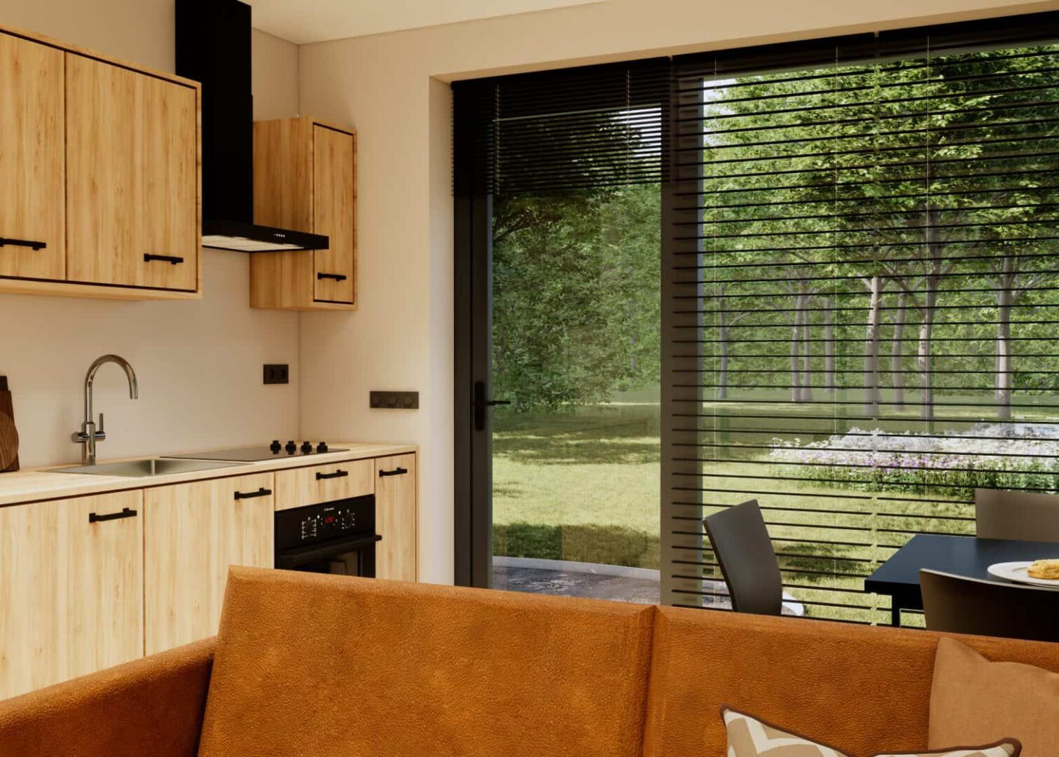 Sett living zorgt voor een praktische inrichting voor opbergruimte