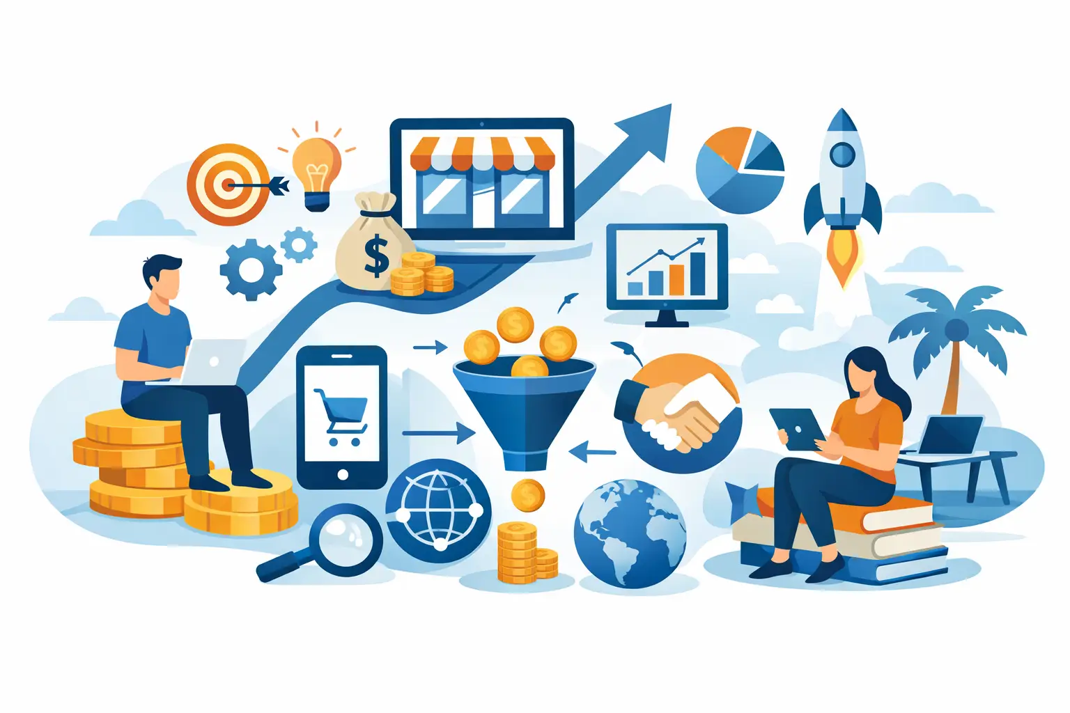 7 beste verdienmodellen online ondernemer