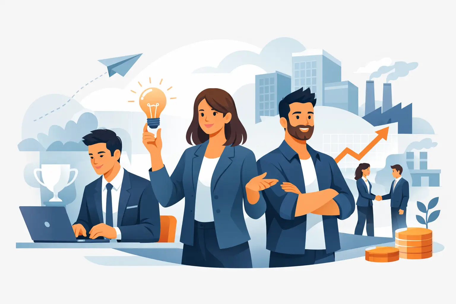 Ondernemersverhalen van succesvolle bedrijven