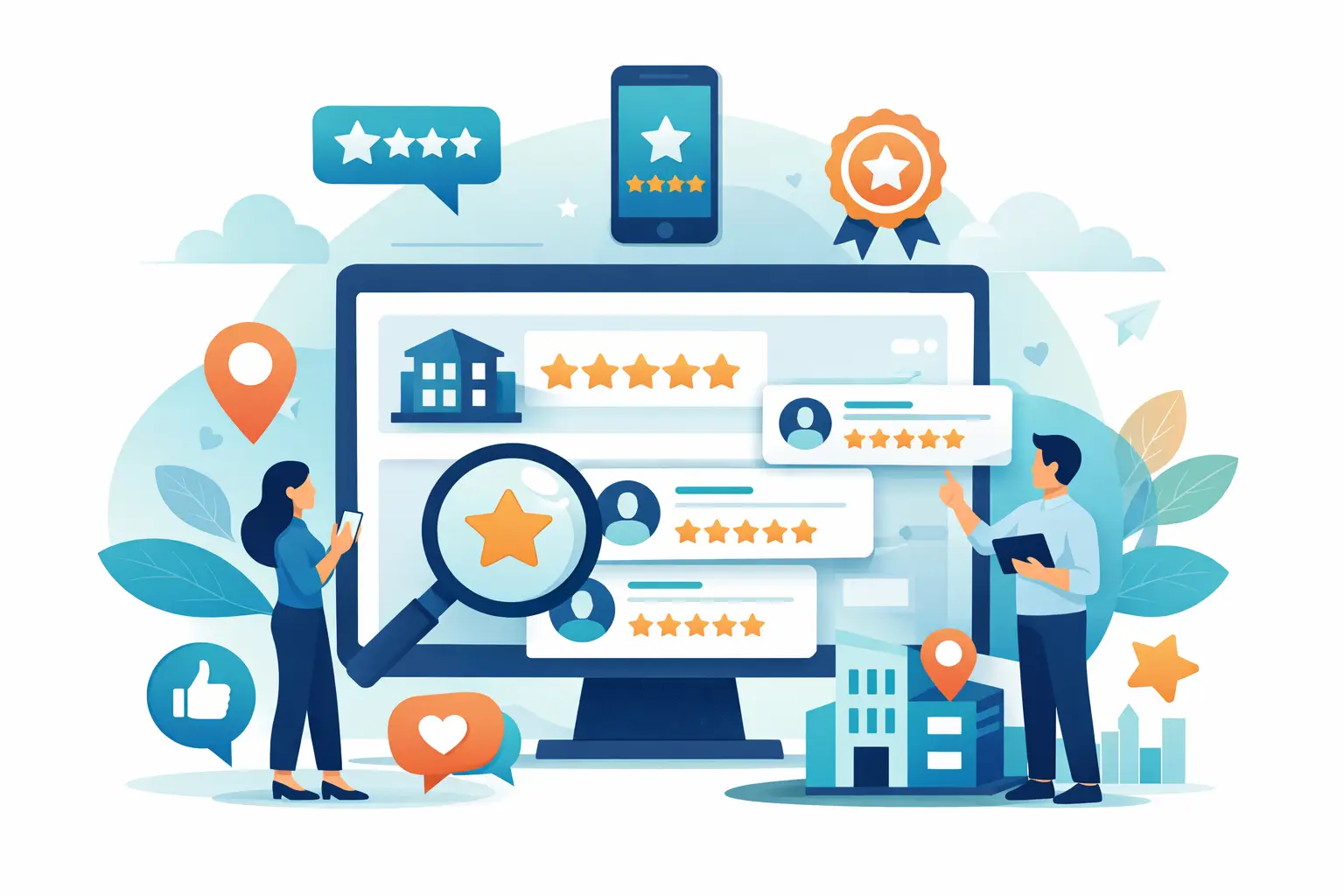 Review platforms voor bedrijfsvermeldingen kiezen